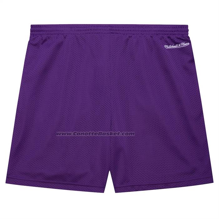 Pantaloncini Los Angeles Lakers Mitchell & Ness Hardwood Classics Viola